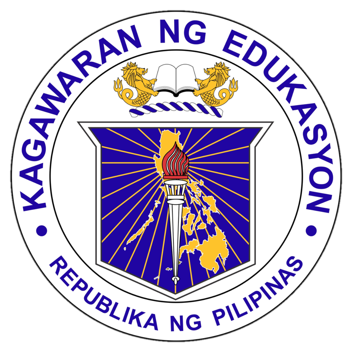 deped logo gray scale